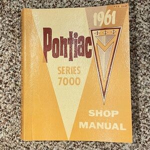 1961 Series 7000 Shop Manual - Yellow